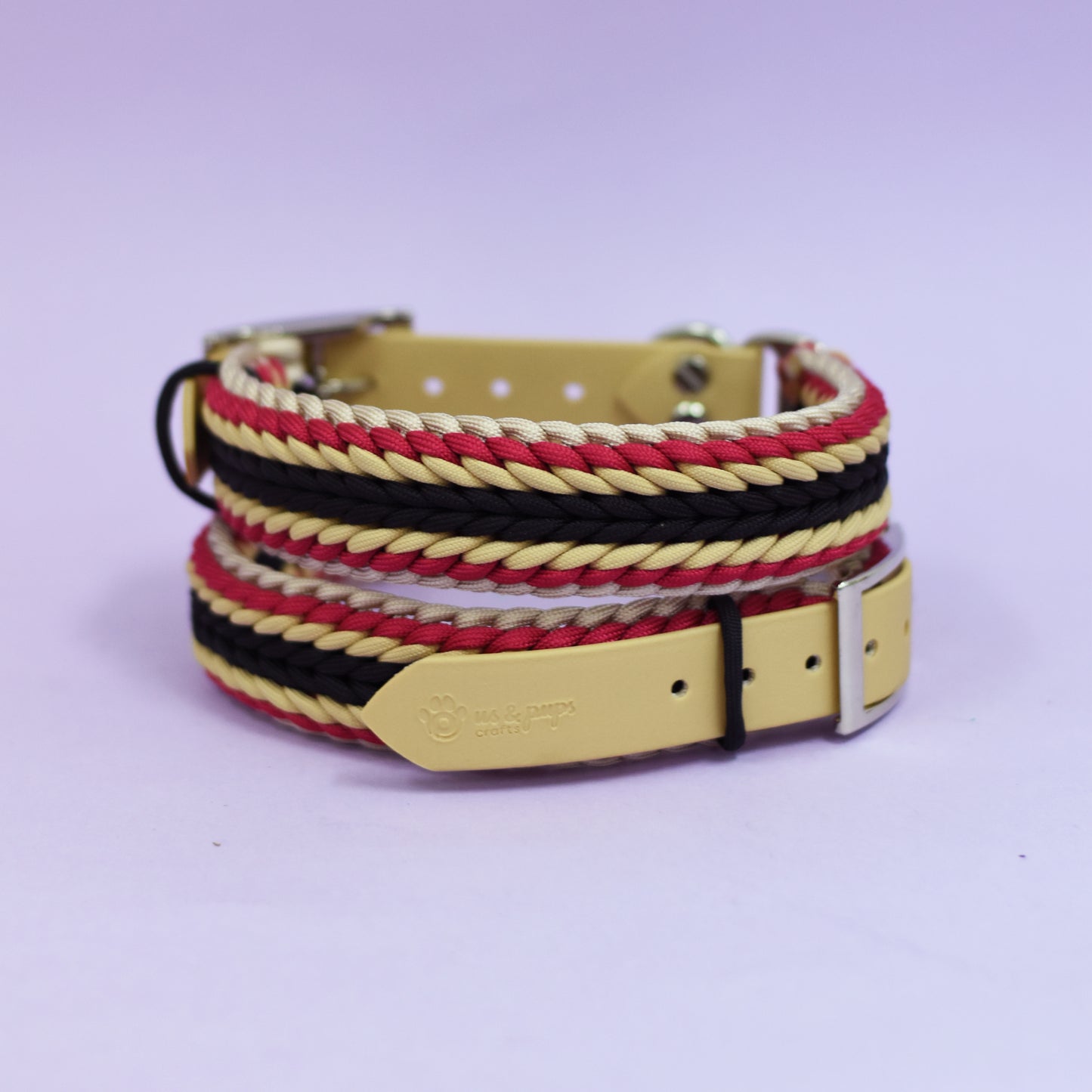 Paracord Collar - Willa Braid - 4cm Wide